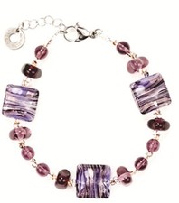 Bracciale Antica Murrina Venezia Donna Aurora in Acciaio chirurgico (316L) BL4AA