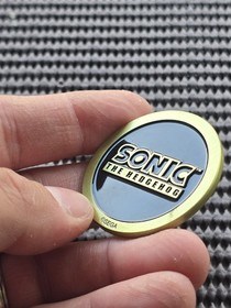 Knuckles Sonic Sega Shop UK Coin Medal Exclusive Rare Promo GENESIS SATURN CD 32