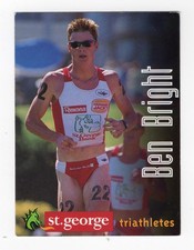 St George Bank Australia Triathlete 1995 Ben Bright Running