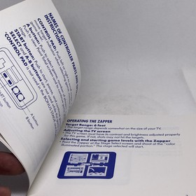 SHOOTING RANGE Nintendo NES Game Original 1989 BANDAI Instruction Manual ONLY