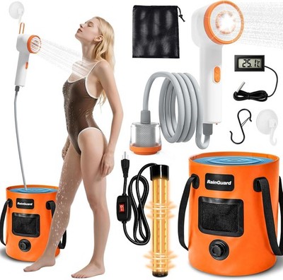 Outdoor Shower w/ Hot and Cold Adjustment for Poolside Beach Pool Spa