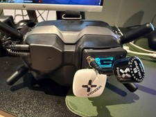 DJI Goggles V2 Analog Adapter +AKK Diversity Receiver + Foxeer Antenna FPV Drone