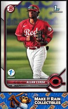 Allan Cerda 1st 2022 Bowman 1st Edition #BPPF-142 Cincinnati Reds