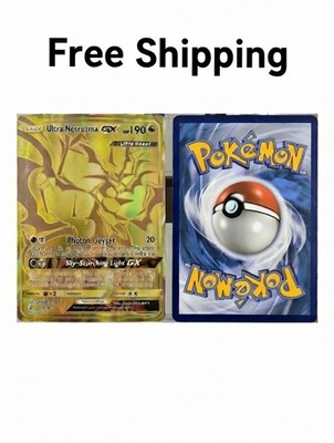 Pokemon Ultra Necrozma GX 78/70 Dragon Majesty Gold Secret Rare Full Art  Holo NM | eBay