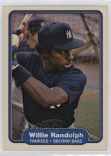1982 Fleer Willie Randolph #49 1l5n