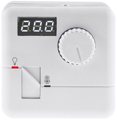 Raumthermostat Raumtemperaturregler Thermostat LED 230V Fußbodenheizung Aufputz