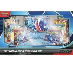 Greninja ex & Kingdra ex Special Collection Box