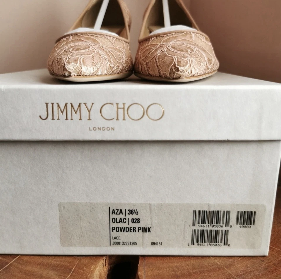 Zapatos de salón de encaje Jimmy Choo Aza Foto 4 de 4