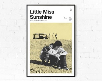 Little Miss Sunshine Film Poster Wandkunst Bild Wanddeko Dekoration Deko
