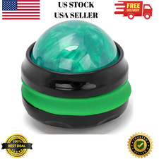 Massage Ball, Manual Roller Massager, Handheld Self Green