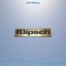 KLIPSCH emblème remplacement badge logo décalcomanie autocollant plaque...