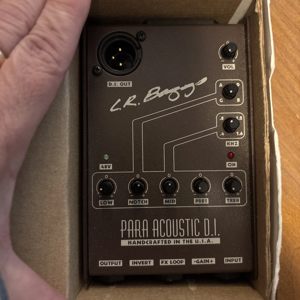 L.R.Baggs Para Acoustic D.I. Preamplificador Foto 3 de 4