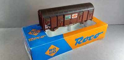 ROCO 44315 A H0 gedeckter Güterwagen RIV SNCF Schweiz France SERNAM inkl. OVP