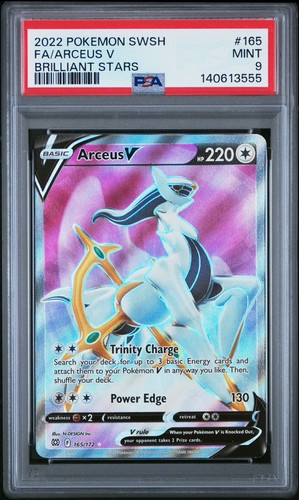 Arceus V graded PSA 9 for sale on eBay