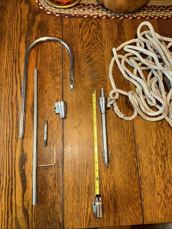 Stainless Steel whaling harpoon Fish Hook Spear