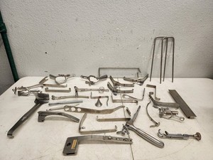 Large Lot Of 31 Vintage Misc Medical Tools