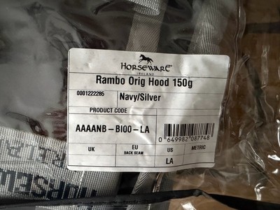 Horseware Rambo Original Halsteil Hood NEU Gr. L