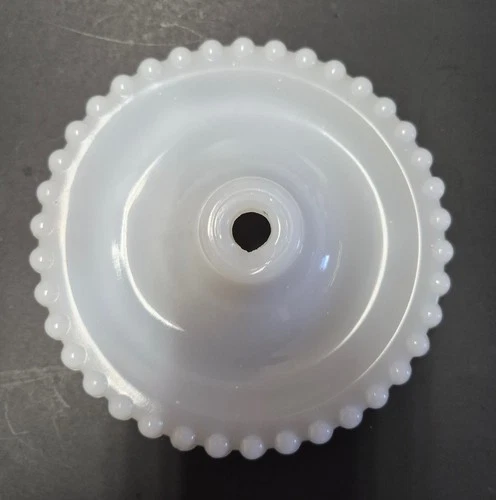 Vintage Milk Glass Lamp Base