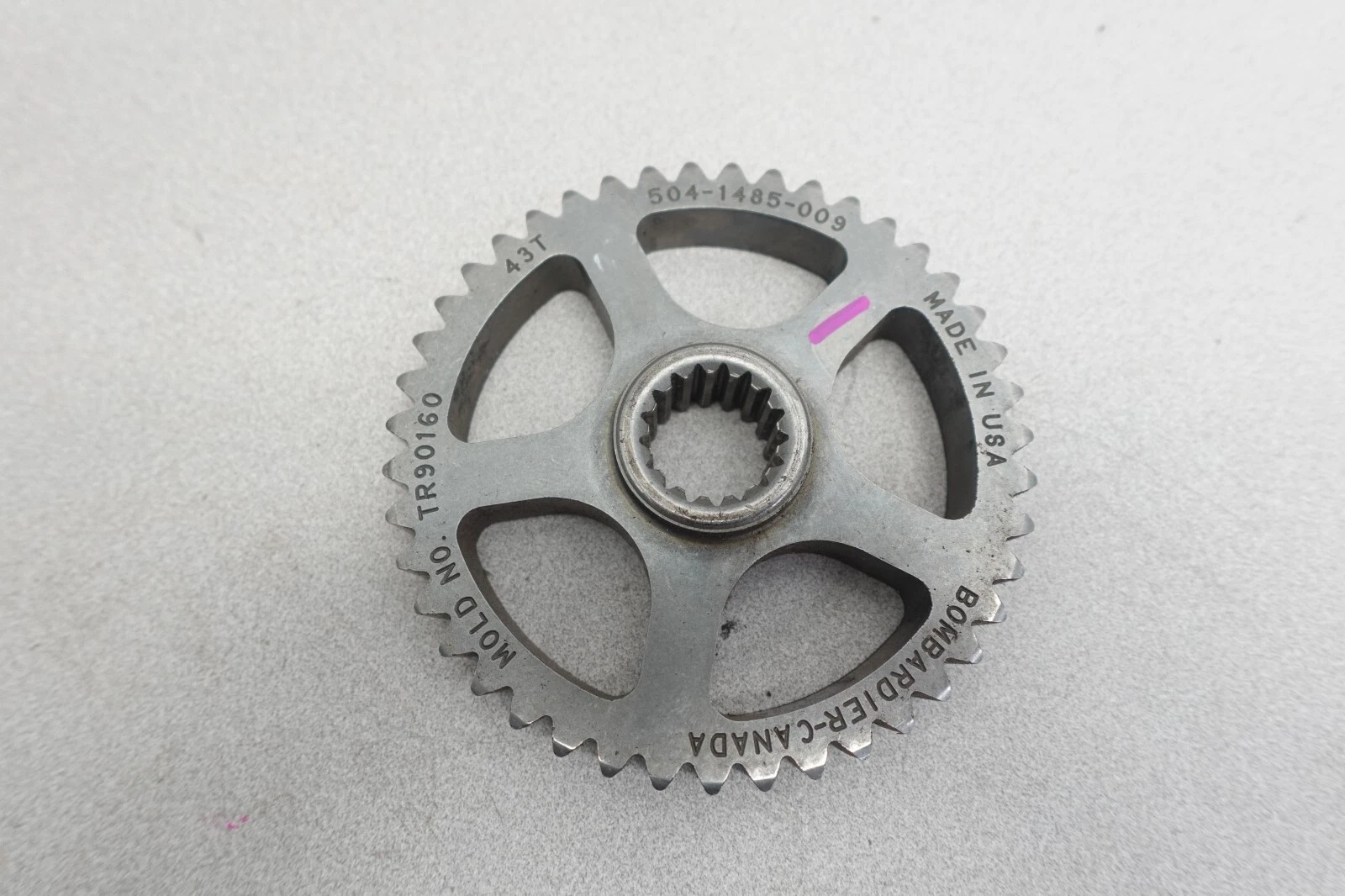 43T Tooth Bombardier Ski-Doo Chaincase Sprocket Gear 504-1485-009 MXZ Summit