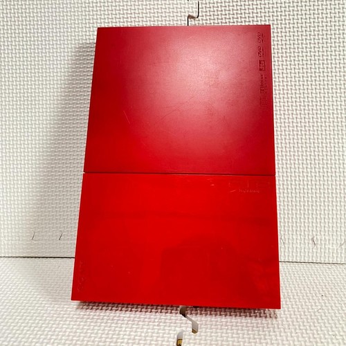 Sony PlayStation 2 PS2 Cinnabar Red SCPH-90000 CR Console System Tested - Picture 3 of 15