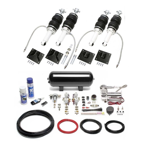 TA-TECHNIX Viair Luft Fahrwerk FÜR Ferrari 360 Modena Spider 11,5L Tank Schwarz-image
