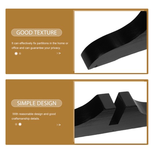 2 Stück Paravent Trennwand Sockel Raumteiler Halter Haushalt Ständer Baby Zuhause - Bild 8 von 12