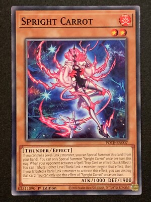 Spright Carrot | POTE-DE007 | Common | 1. Auflage | YuGiOh TCG