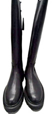 Massimo Dutti Women's Boots Flat Track Sole In Black Us Size 9 Model 1064050800