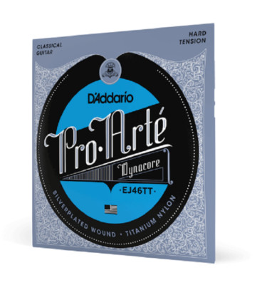 EJ46TT Pro-Arté Dynacore Classical Guitar Strings Titanium Hard