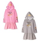 Mädchen HS1221 Disney Frozen Langarm Kapuzenkleid Größe: 104-128
