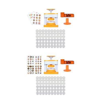 DIY Pin Anstecker Button Maker Button Maker Maschine für Weihnachten Kinder Schlüsselanhänger