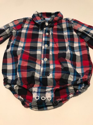 infant yellow button down shirt