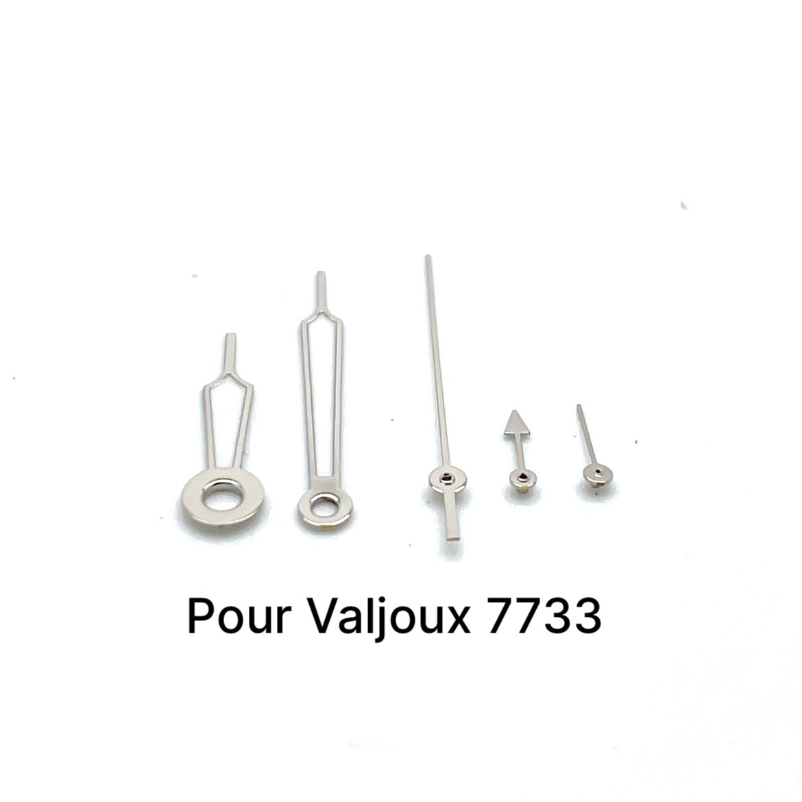 Valjoux 7733 aiguilles de montre de pilote lot de 5 pièces de rechange neuves