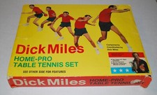 JC PENNEY 1960'S DICK MILES HOME PRO TABLE TENNIS SET PING PONG