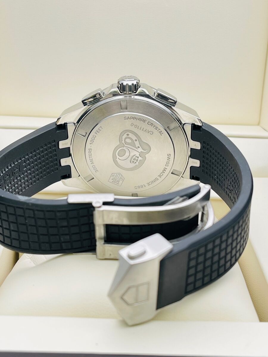 Tag Heuer Men's CAY1110.FT6041 '300 Aquaracer' Black Dial Tag Heuer Men's CAY1110.FT6041 '300 Aquaracer' Black Dial