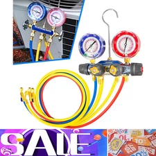 49968 4-Valve Test and Charging Manifold for R22/404A/410A
