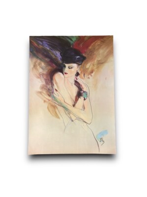 1989 RICHARD ELY  THEODORA  Lithograph hand signed.  26  x 36 