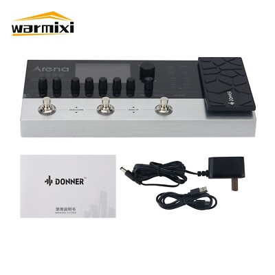 Donner Arena 2000 Multi-effects Guitar Effects Pedal Independent IR Module AMP