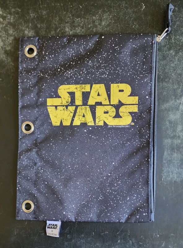 STAR WARS X Yoobi Binder Zippered Pencil Case/Pouch