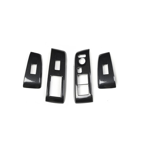 Accesorios interiores de decoración de fibra de carbono ABS para Honda City 2008-2014 - Imagen 4 de 31