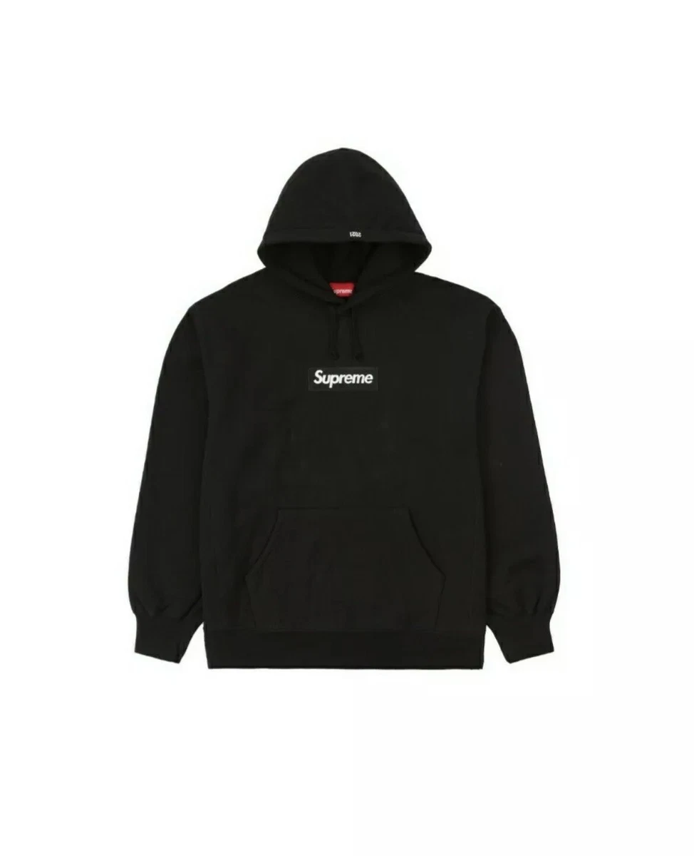 supreme hoodie black