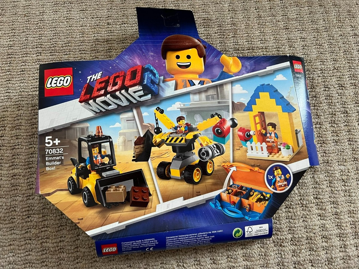 The Lego Movie 70832 Boîte du constructeur d'Emmet En boîte  Complet