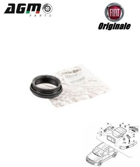 Guarnizione Gomma Originale Fiat - Tra Valvola A Farfalla E Filtro Aria 1.1/1.2 8V Ricambio OE 46528828 - Foto 2