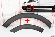 FOR FORD TRANSIT 2015-2022 LEFT DRIVER SIDE DOOR + FENDER FLARE MOLDING TRIM