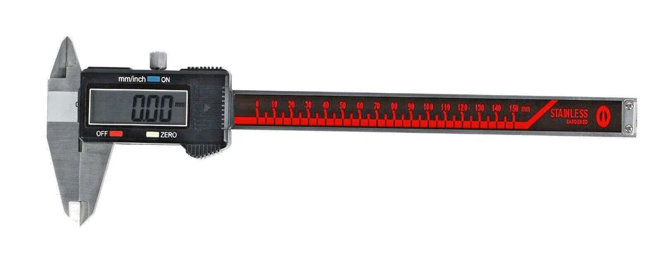 Digitaler Messschieber Messlehre Schieblehre 0-150mm LCD Display aus Edelstahl - Bild 3 von 3