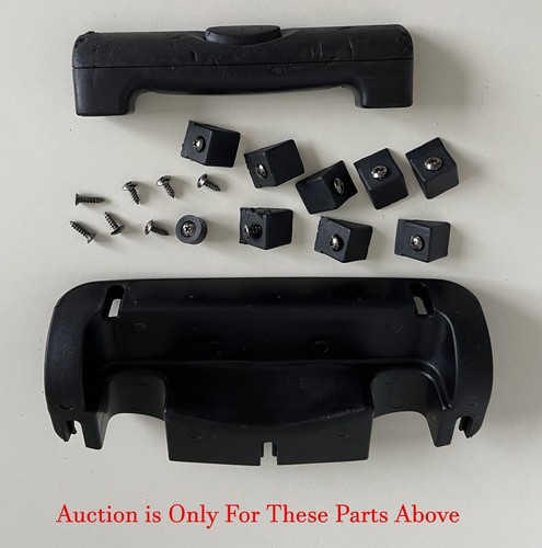 Kenneth Cole Suitcase Luggage Top Handle Part Handle Zipper Pull Tab Zip Screws