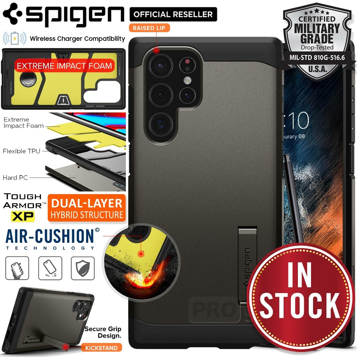 Screen Protector Spigen Tough Armor Designed For Galaxy S21 Case