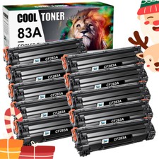 10 Black 83A CF283A Toner Cartridge For HP Laserjet Pro M125nw M127fw M127fn mfp