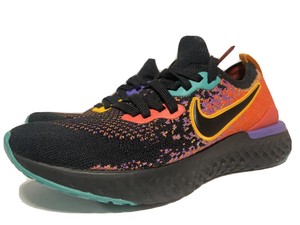 Nike Epic React Flyknit 2 Black Ember Glow Running shoe CK0818 001 Womens SZ 7.5 | eBay