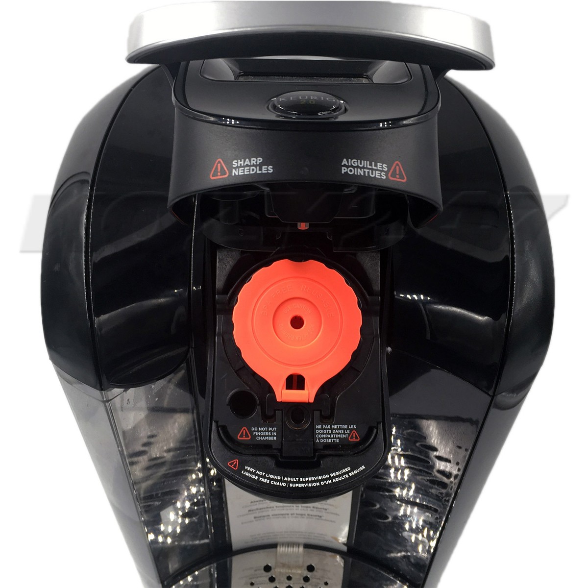 Filtro Ricaricabile Per Caffè Keurig Caraffa Riutilizzabile Per Keurig 2.0 K - Filtro Caffè Ricaricabile, Colore Arancione Filtro Ricaricabile Keurig 2.0 - Foto 4